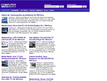 Tablet Screenshot of computer-nachrichten.de